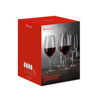 SPIEGELAU SALUTE BORDEAUX GLASS- 4 Pack
