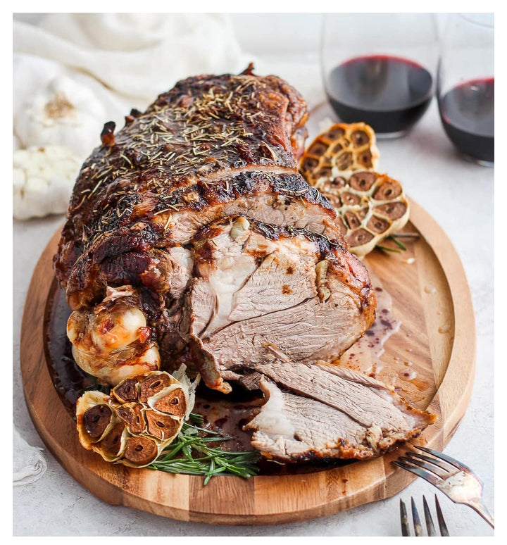 Slow-Cooked Leg of Lamb & Château Canon Chaigneau 2011