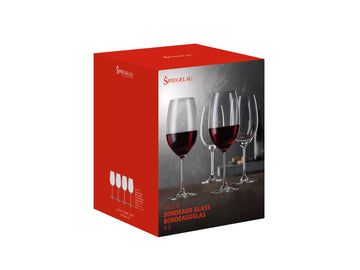 SPIEGELAU SALUTE BORDEAUX GLASS- 4 Pack